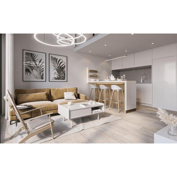 Квартира 2-комнатная 1+1 в центре Кирении площадь 87м², изображение 5