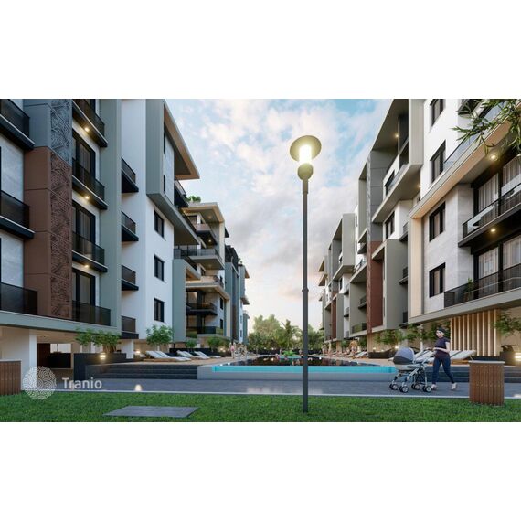 Квартира 3-комнатная 2+1 в центре Кирении площадь 95м², изображение 4