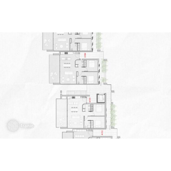 Квартира 1-комнатная 1+1 в Протарасе площадь 95м², изображение 4