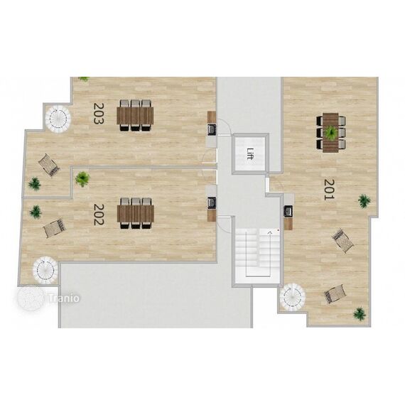 Apartment 2-room 1+1 in Kiti (Kiti) Cyprus area 75m² , 2 image