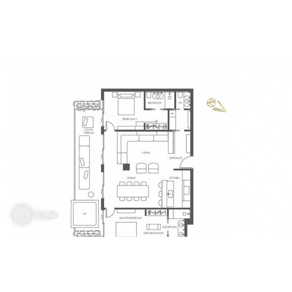 Квартира 1-комнатная 2+1 в Лимассоле (Лимассол (центр)) площадь 219м², изображение 17