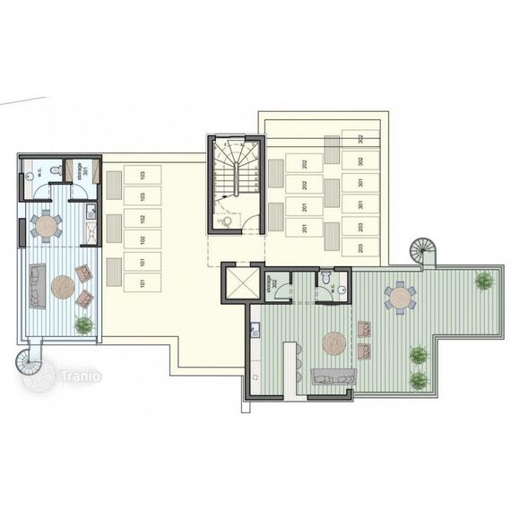 Apartment 1-room 1+1 in Limassol (Limassol (downtown)) Cyprus area 134m² , 2 image