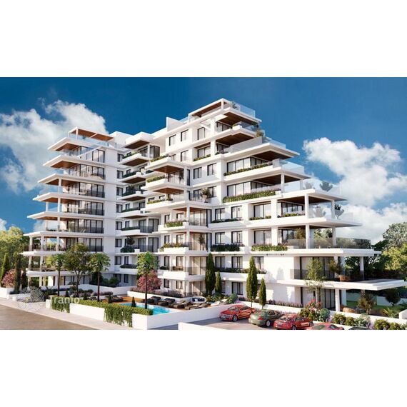 Квартира 1-комнатная студия 1+0 в Ларнаке площадь 70м², изображение 2