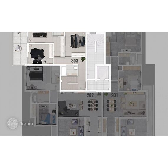 Apartment 1-room 2+1 in Larnaca Cyprus area 253m² , 2 image